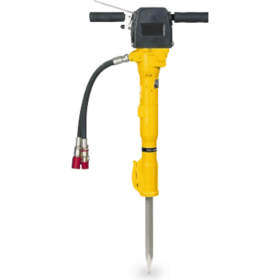 Martillo-demoledor hidráulico con motobomba y manguera – 25 kg – 85 J