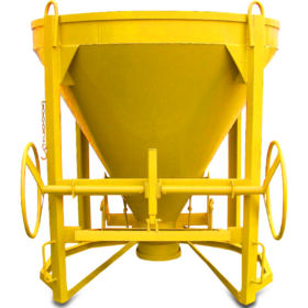 Cubo de hormigón de doble descarga – 500 L