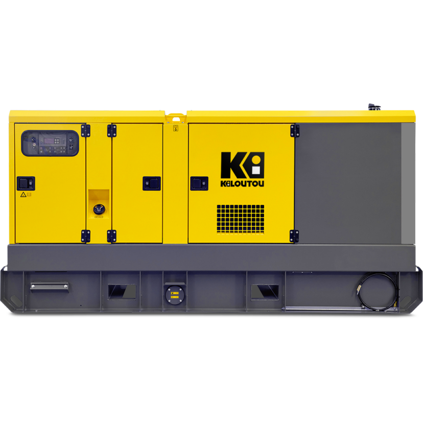 Generador eléctrico con regulación electrónica con skid – 150 kVA – 230 / 400 V