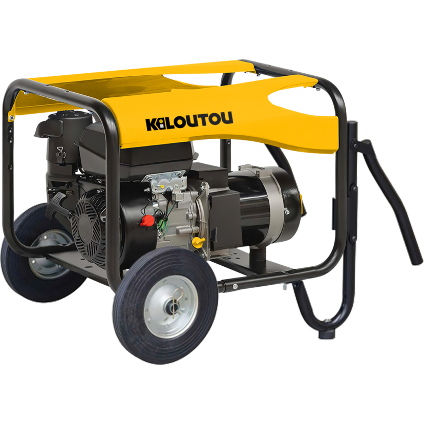 Generador eléctrico portátil con regulación mecánica con ruedas – 2 kVA – 230 V