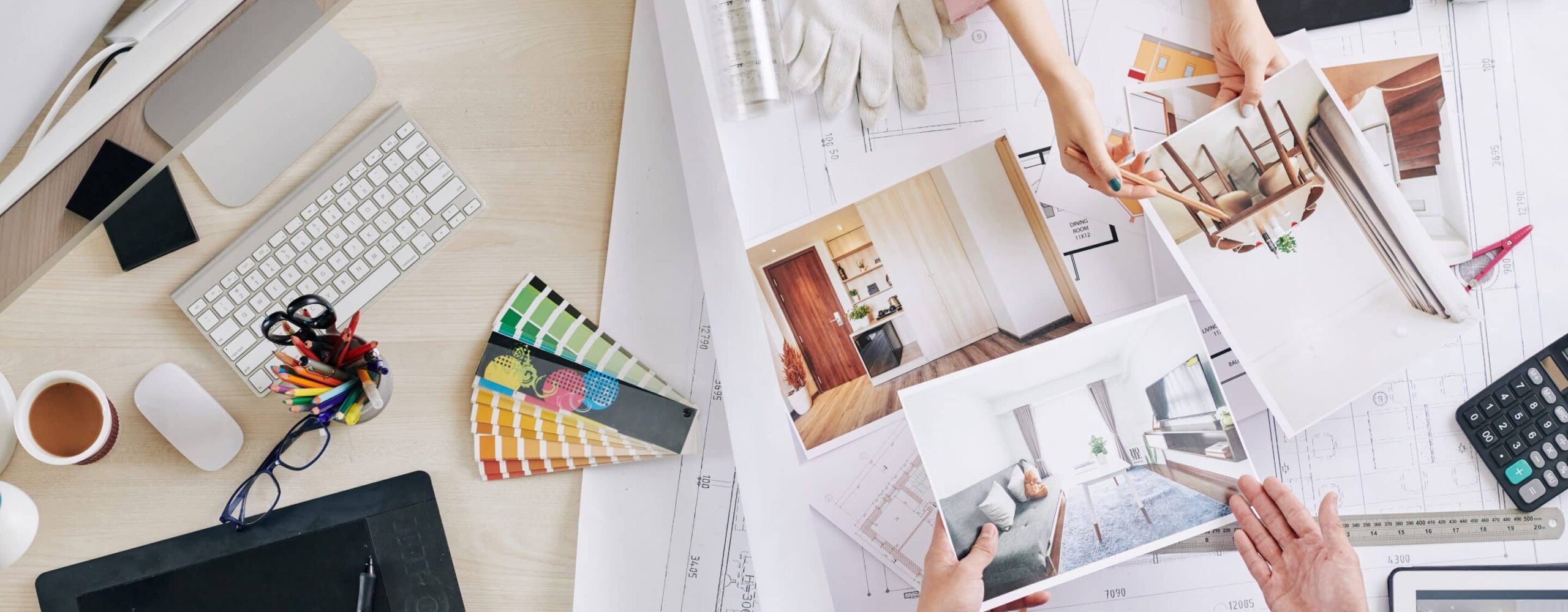 Realizar el diseño interior de un edificio o de una casa