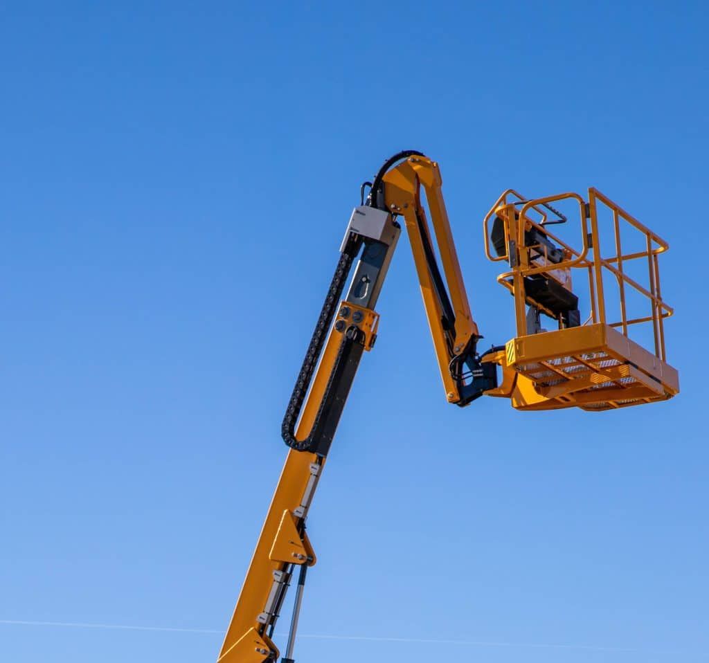 Spinnenarbeitsbühne