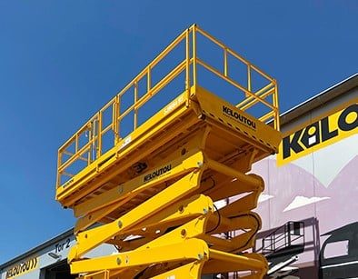 Kiloutou stellt größte “Skyjack” Scherenbühne in Dienst