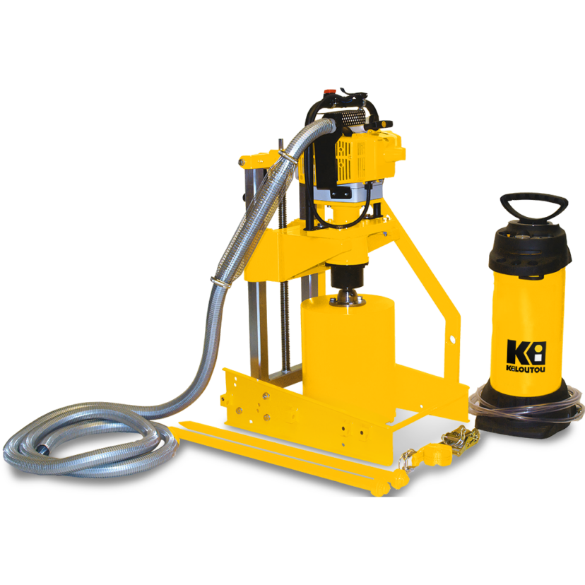 Stationäre Kernbohrgerät für Kanalbohrungen – Benzin – Ø 354 mm