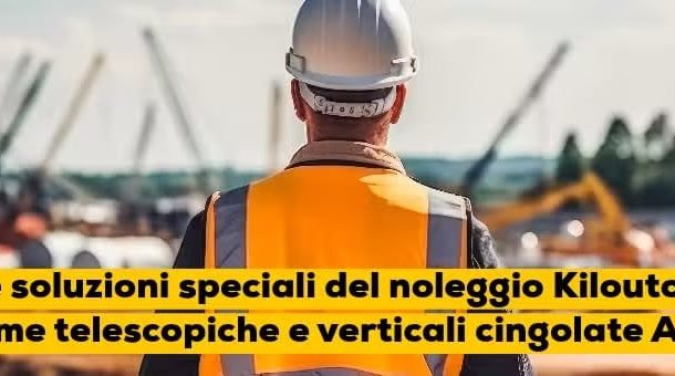 Le soluzioni speciali del noleggio Kiloutou: le piattaforme telescopiche e verticali cingolate AlmaCrawler