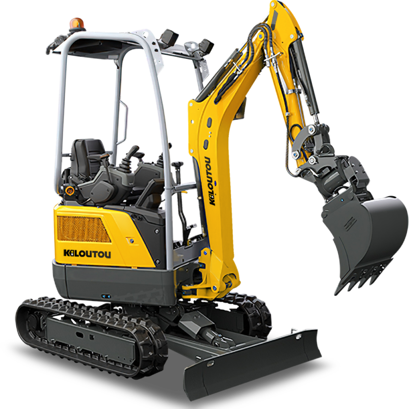 Miniescavatore elettrico cingolato a braccio monolitico – 1,79 t
