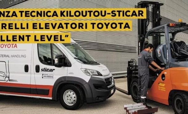 L’assistenza tecnica Kiloutou-Sticar dei carrelli elevatori è “excellent level”