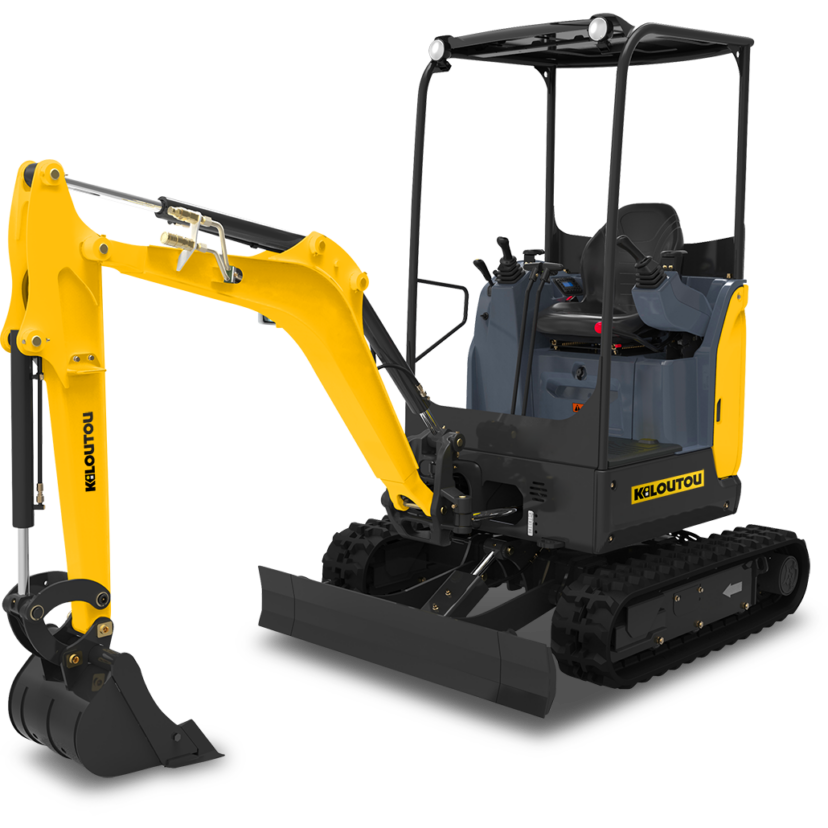 Miniescavatore termico cingolato a braccio monolitico – 1,52 t