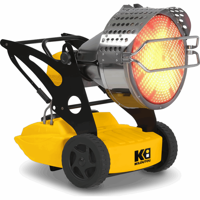 Stufa infrarossi a gasolio – 36,7 kW – 20 m²