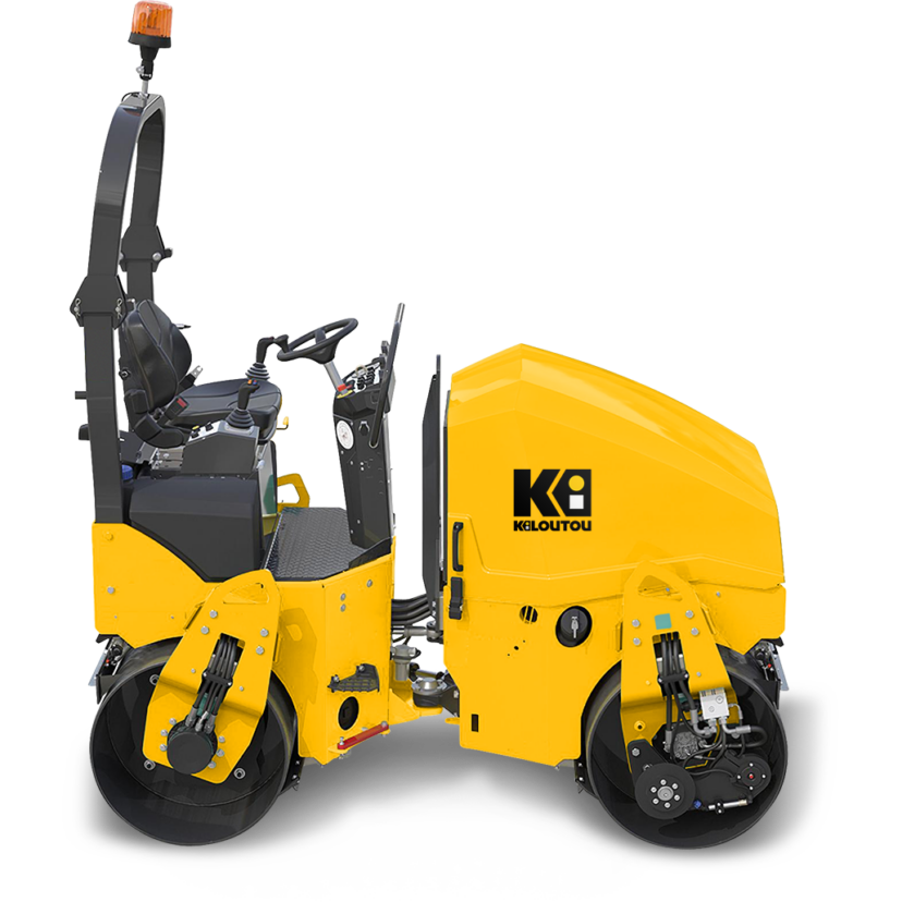 Rullo compressore vibrante tandem – 2,51 t