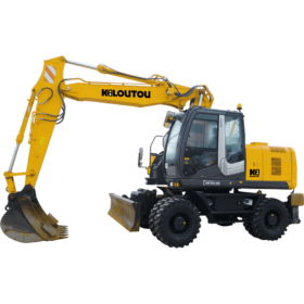 Escavatore termico gommato a braccio monolitico – 17,20 t