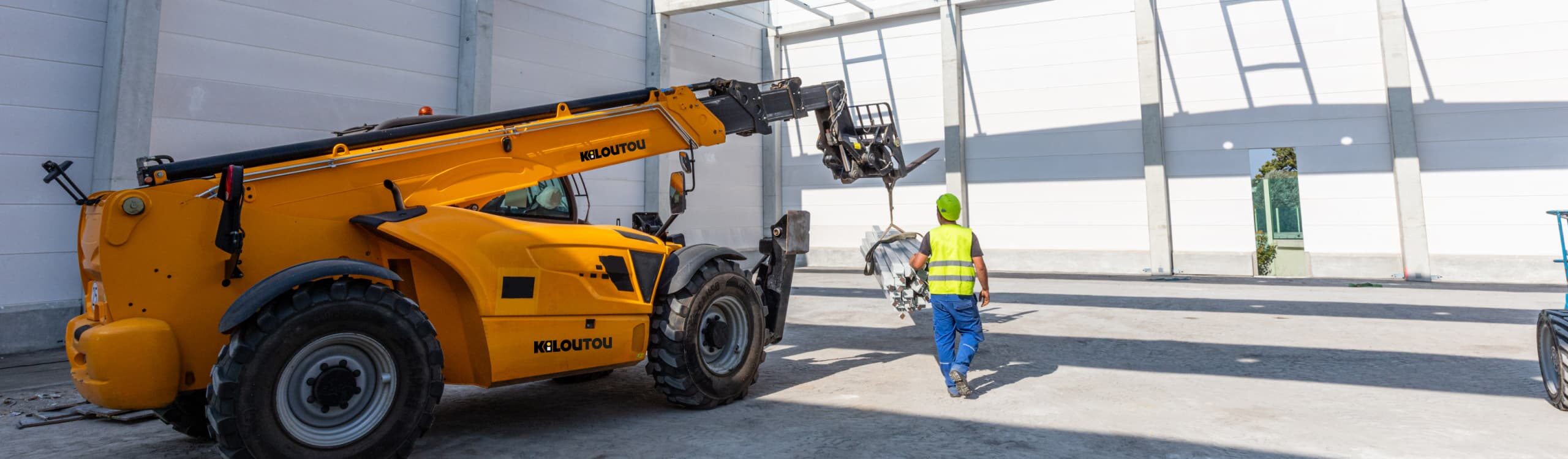 Łyżka do transportu materiałów do ładowarki teleskopowej