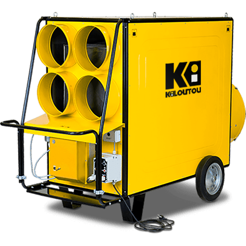 Nagrzewnica olejowa z odprowadzeniem spalin – 225 kW – 12500 m³/h