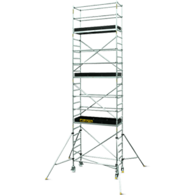 Rusztowanie aluminiowe jezdne – 8,07 m – 2,00 × 0,65 m