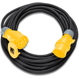 Przedłużacz elektryczny trójfazowy – 20 m  – 1 gniazdo – 16 A