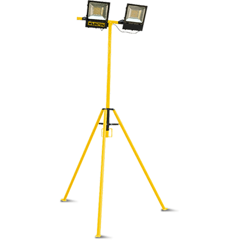Maszt oświetleniowy LED – 0,2 kW – 500 m²