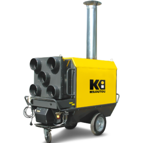 Nagrzewnica olejowa z odprowadzeniem spalin – 121 kW – 7350 m³/h