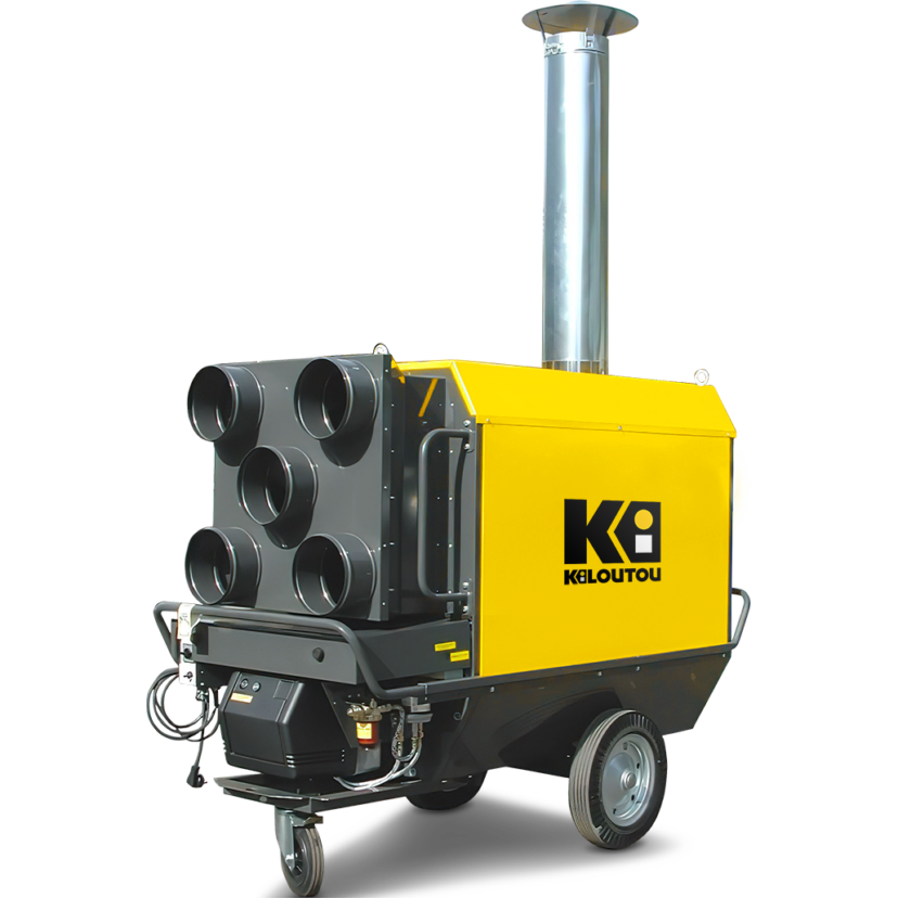 Nagrzewnica olejowa z odprowadzeniem spalin – 121 kW – 7350 m³/h