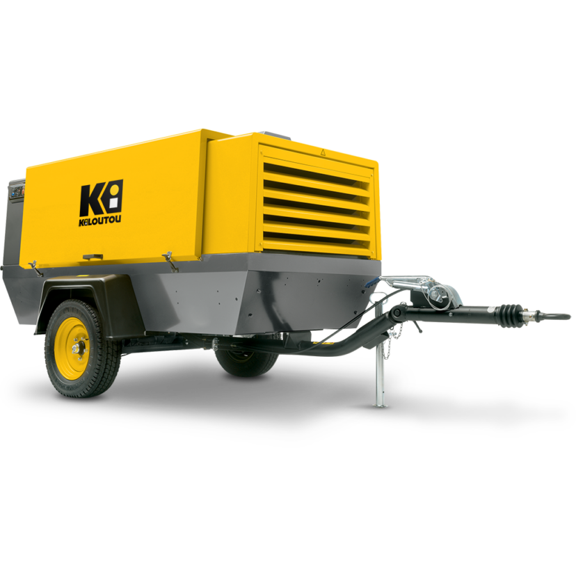 Sprężarka powietrza spalinowa – 7 bar – 8100 L/min