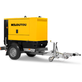 Agregat prądotwórczy na przyczepie wyciszony – Diesel – 20,0 kVA – 230 / 400 V