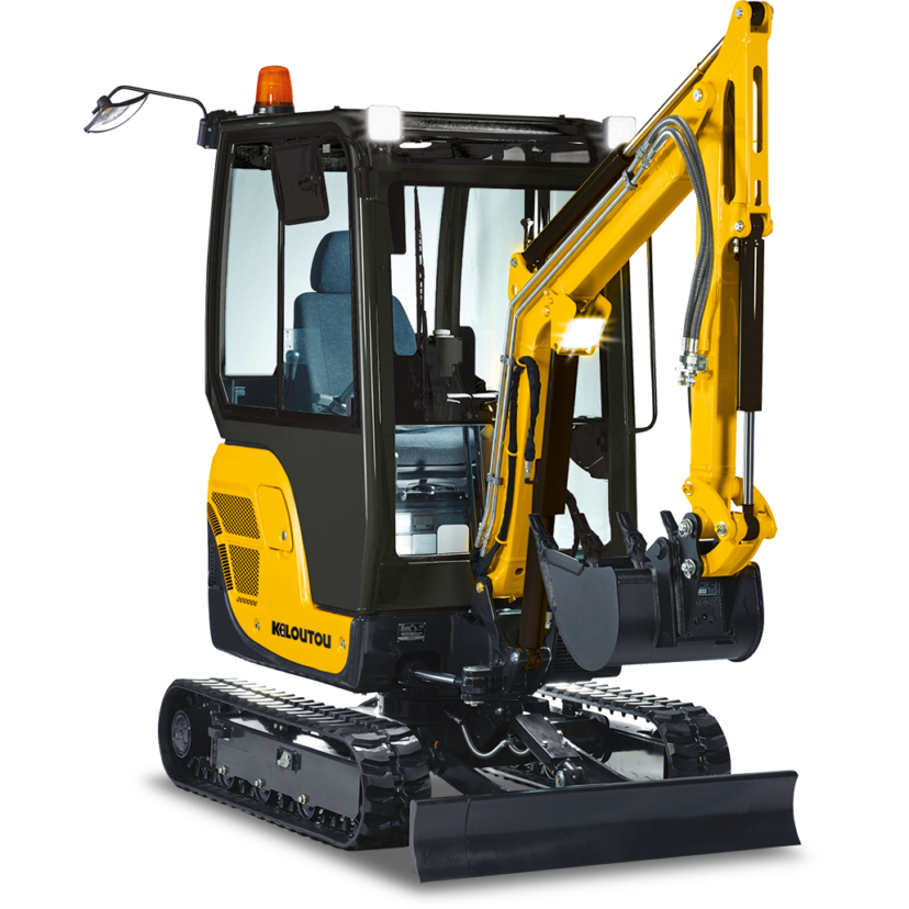 Minikoparka gąsienicowa z kabiną – 1,80 t