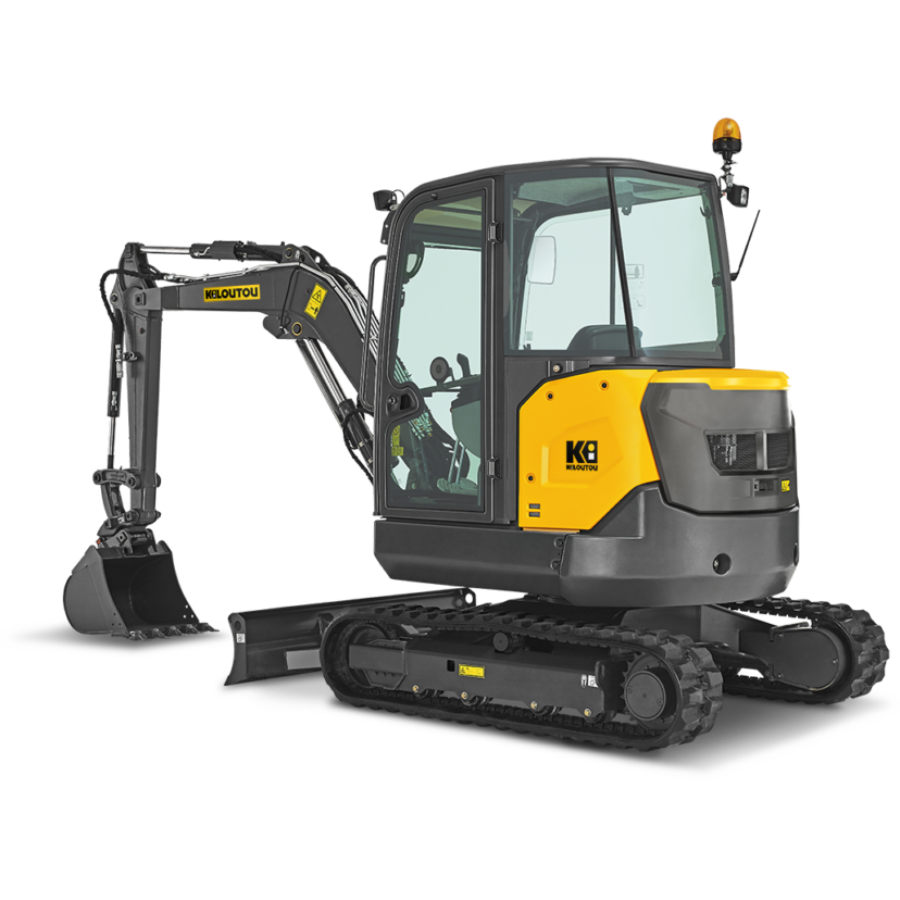 Minikoparka gąsienicowa z kabiną – 3,80 t