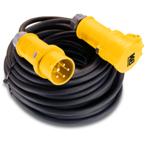 Przedłużacz elektryczny trójfazowy – 10 m  – 1 gniazdo – 32 A