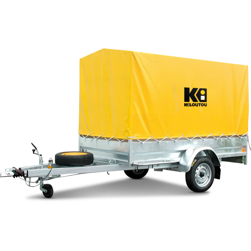 Przyczepa z plandeką – DMC 750 kg