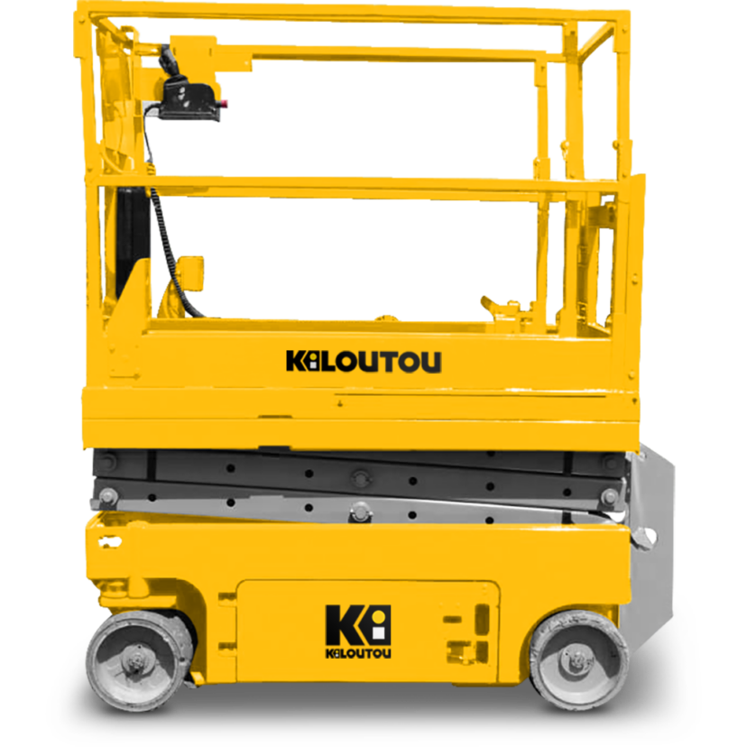 Podnośnik nożycowy elektryczny – 6,70 m – 2 osob.
