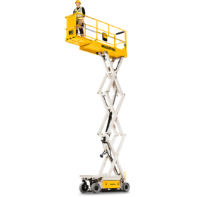 Podnośnik nożycowy elektryczny – 8,30 m – 2 osob.
