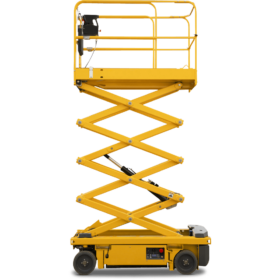 Podnośnik nożycowy elektryczny – 6,35 m – 2 osob.
