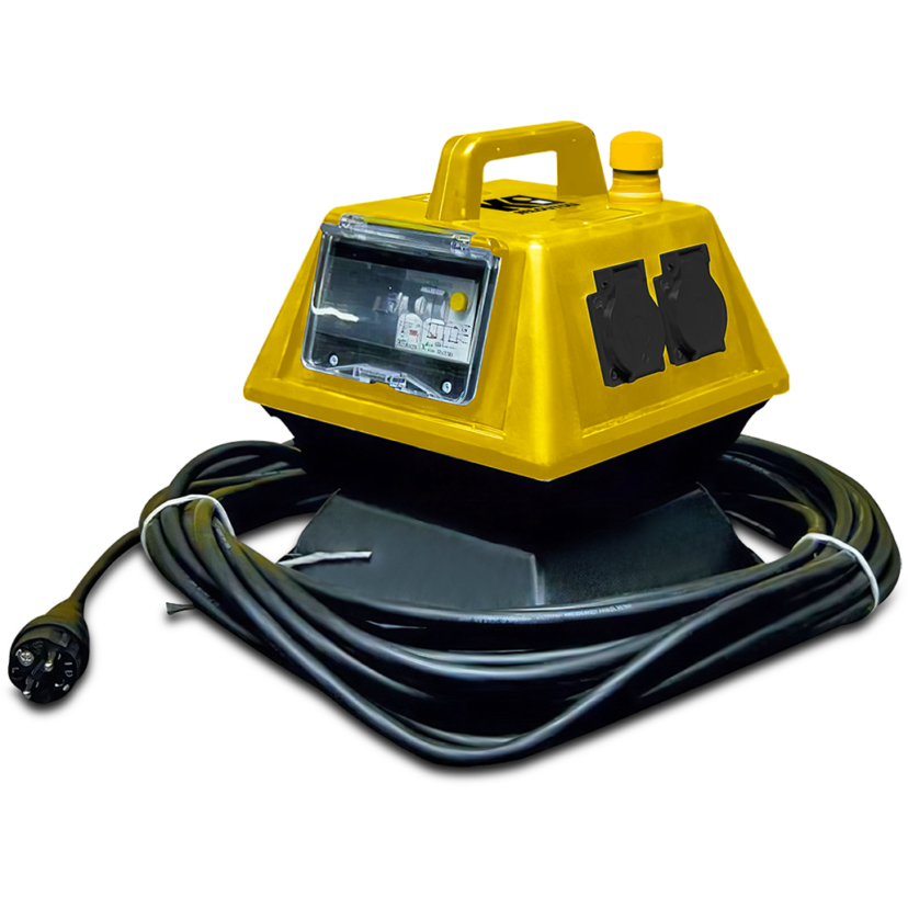 Rozdzielnia elektryczna jednofazowa – 16 A – 6 gniazd
