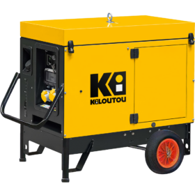 Agregat prądotwórczy na kołach wyciszony – Diesel – 4,3 kVA – 230 V