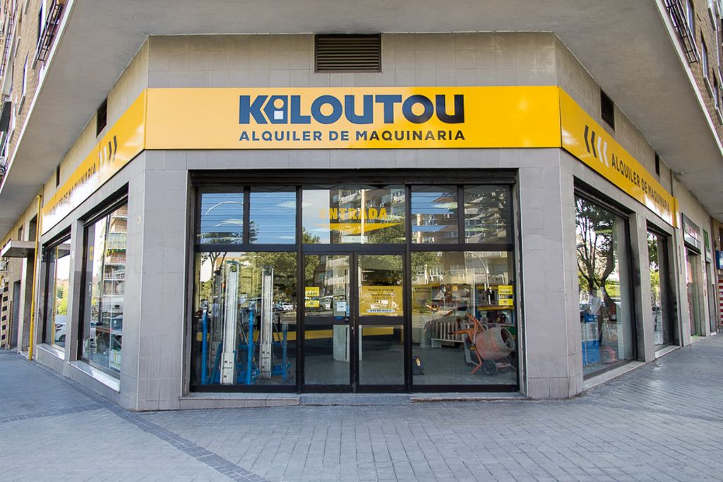 Agencia de alquiler de material de obra Kiloutou en Antonio López, Madrid