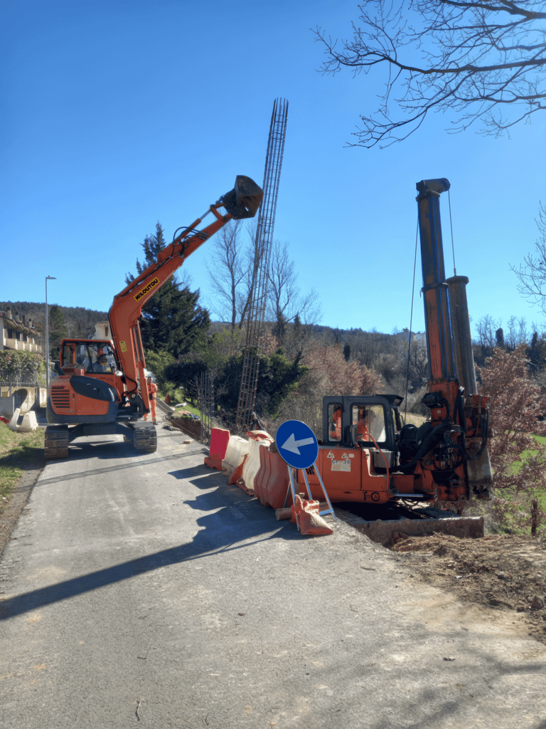 Yanmar ViO80 sulle colline bolognesi