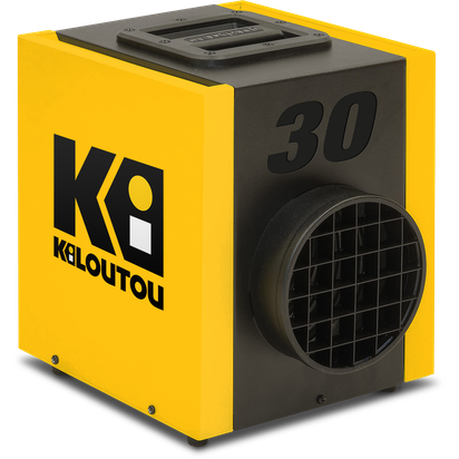 Calefactor eléctrico de aire caliente – 3,3 kW – 55 m³