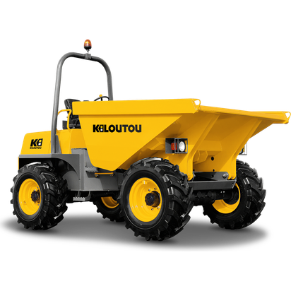 Dumper térmico descarga giratoria sobre ruedas – CU 6000 kg