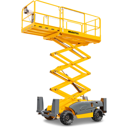 Plataforma elevadora de tijera térmica todoterreno – 10,28 m – 3 personas