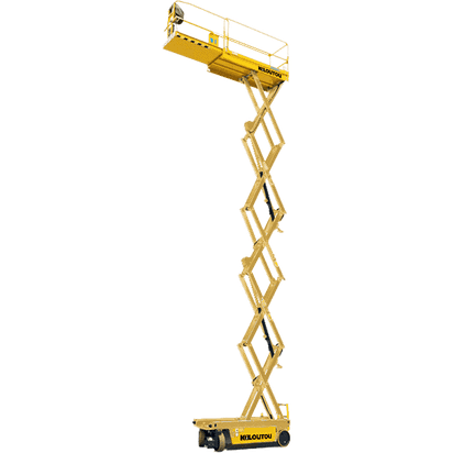 Piattaforma aerea a pantografo bi-alimentata – 13,90 m