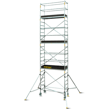 Rusztowanie aluminiowe jezdne – 10,30 m – 2,00 × 0,65 m