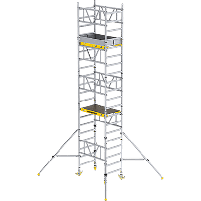 Rusztowanie aluminiowe – 6,20 m – 1,27 × 0,83 m