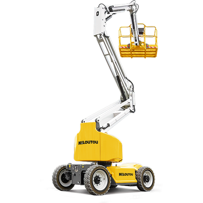 Plataforma elevadora articulada eléctrica industrial – 16,00 m – alcance max. 7,35 m