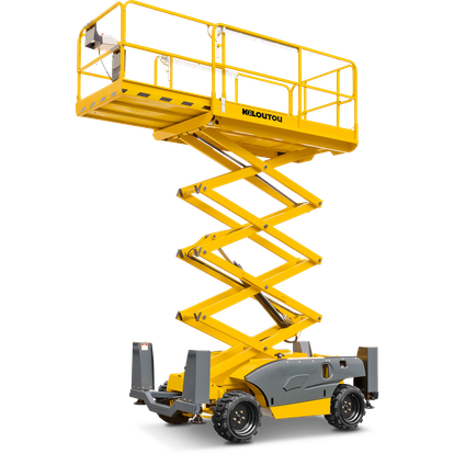 Plataforma elevadora de tijera térmica todoterreno – 12,06 m – 3 personas