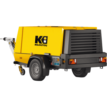 Luftkompressor auf Anhänger – Diesel – 7 bar – 8000 L/min