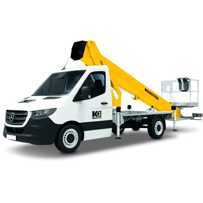 LKW-Teleskop Arbeitsbühne – 18,00 t – 57,00 m – Korbarm