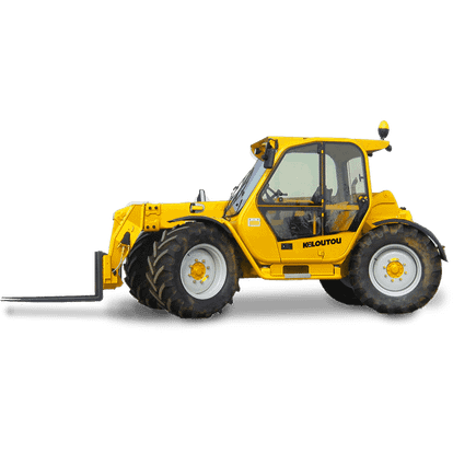 Sollevatore telescopico compatte e frontale termico – 6,40 m – 3,20 t