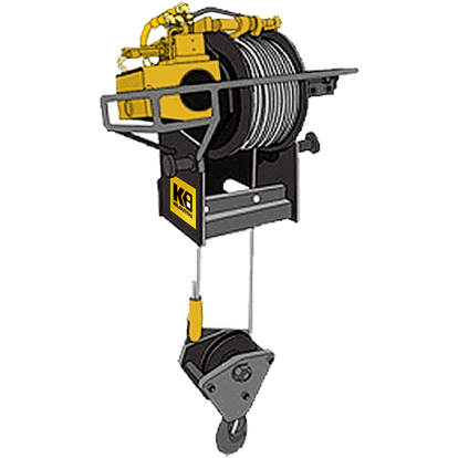 Argano per sollevatori telescopici rotativi – 4,00 t