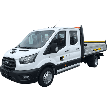 Autocarro con cassone fisso doppia cabina – 3,5 t