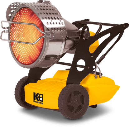 Stufa infrarossi a gasolio – 36,7 kW – 20 m²