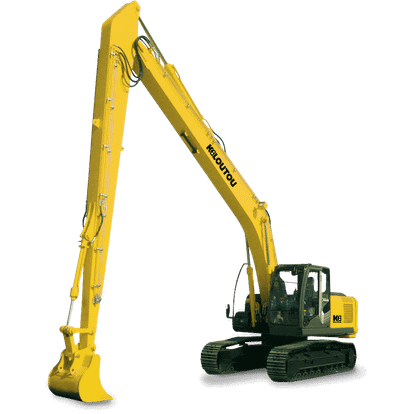 Escavatore termico cingolato a braccio lungo – 22,60 t